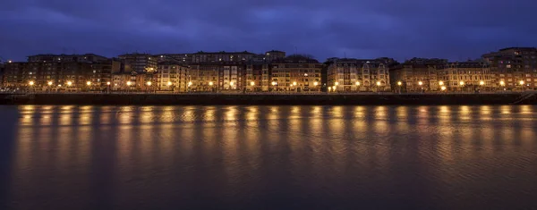 Portugalete Noite — Fotografia de Stock