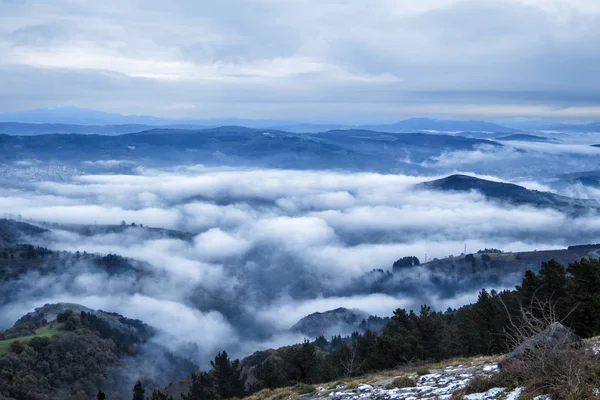 Nebel Land — Stockfoto