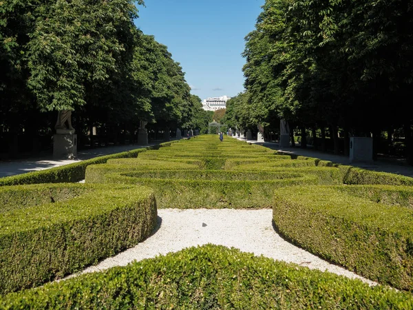 Сад Центре Мадрида — стоковое фото