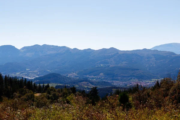 Bask Ülkesinde Panoramik Manzara — Stok fotoğraf
