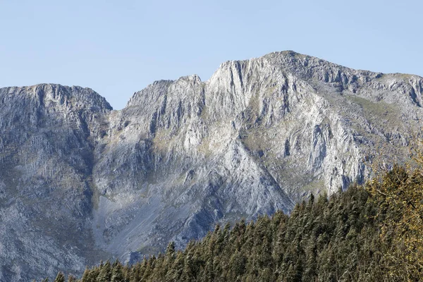 Vetta Montuosa Nei Paesi Baschi Europa — Foto Stock