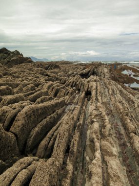 Sopelana 'daki plajda manzara