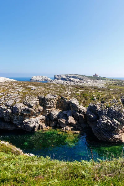 landscape in the north of spain at the coast