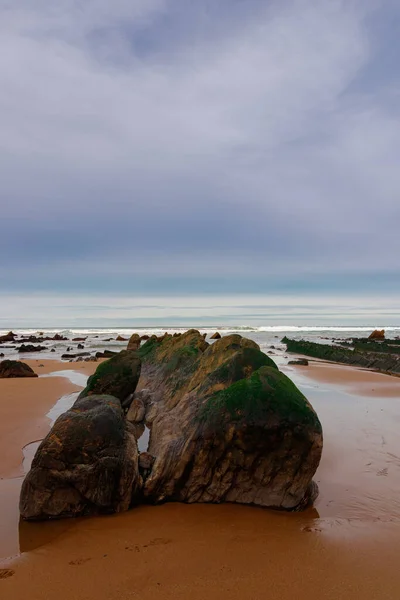 Playa Rocosa País Vasco — Foto de Stock