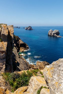 İspanya 'nın kuzeyindeki maliyetin görüntüsü