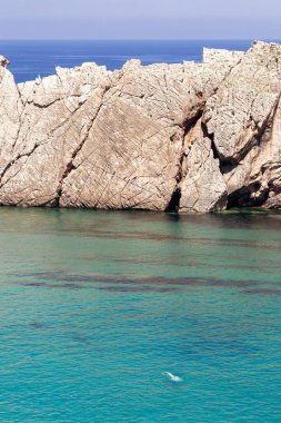 İspanya 'nın kuzeyindeki maliyetin görüntüsü