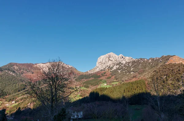 Berggipfel Baskenland — Stockfoto