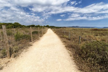 Girona 'da sahil yolu