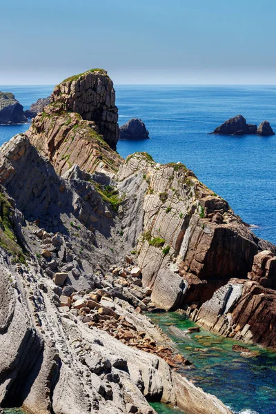 Vista Del Coste Norte España — Foto de Stock