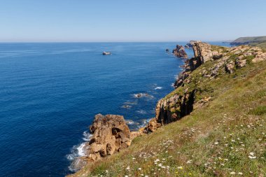 İspanya 'nın kuzeyindeki maliyetin görüntüsü