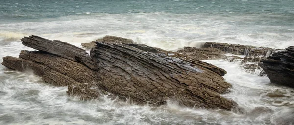 Vue Coût Dans Nord Espagne — Photo