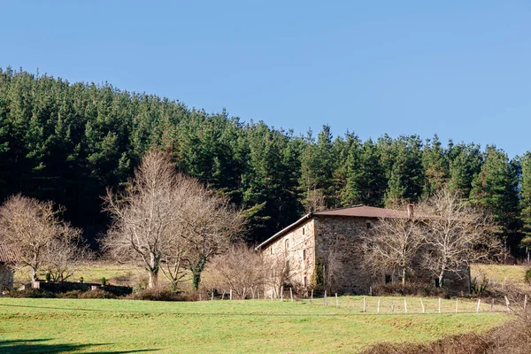 Panorámás Táj Hegyekben — Stock Fotó