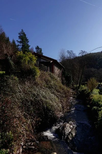 Panoramisch Landschap Bergen — Stockfoto