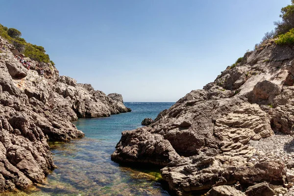 Τοπίο Στην Ακτή Στα Βόρεια Της Ισπανίας — Φωτογραφία Αρχείου