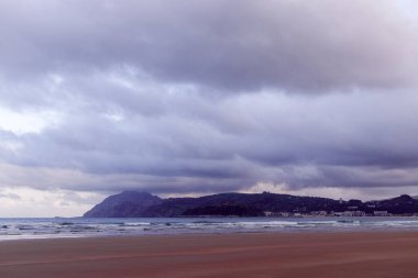 İspanya 'nın kuzeyindeki maliyetin görüntüsü