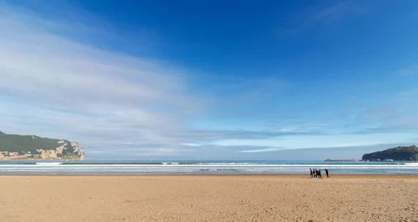 İspanya 'nın kuzeyindeki maliyetin görüntüsü