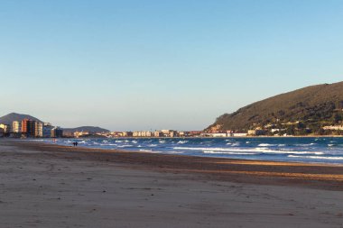 İspanya 'nın kuzeyindeki maliyetin görüntüsü