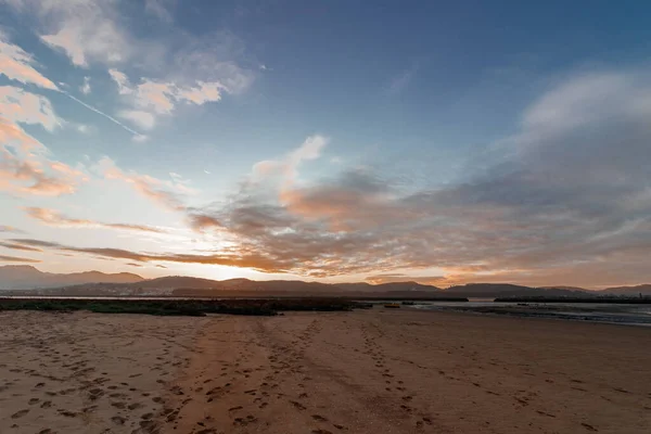 Vista Playa Atardecer — Foto de Stock