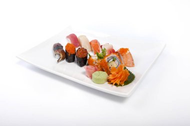 Somon balığı soyutlanmış. 