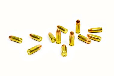 Beyaz arka plan cephane izole