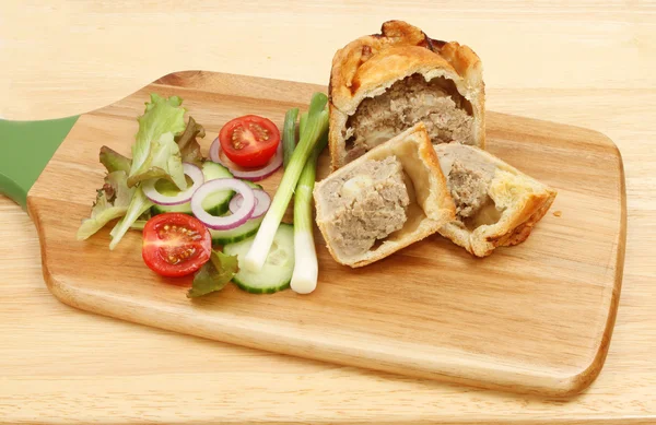 Smakelijke Pork pie — Stockfoto