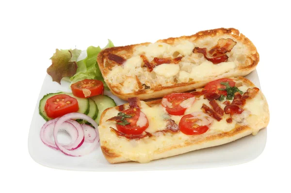 Mozzarella, pancetta Panini — Stockfoto