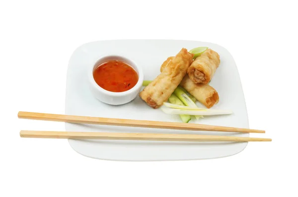 Delicious Spring rolls — Stock Photo, Image