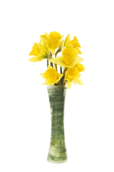 Daffodils in a vase — Stock Photo, Image