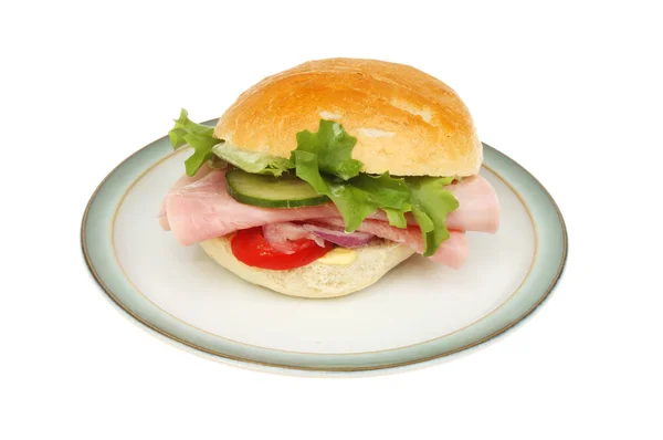 Rouleau de salade de jambon — Photo