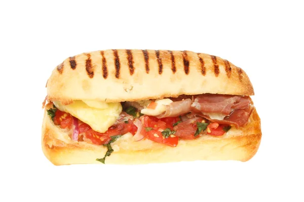 分離したパニーニ サンドイッチ — ストック写真