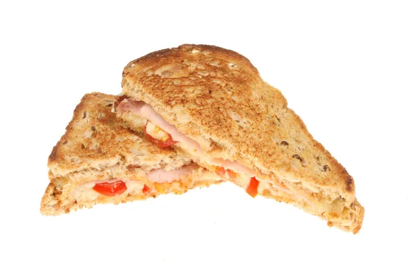 Sandwich grillé isolé — Photo