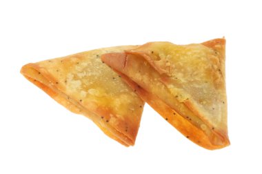 İki samosas izole