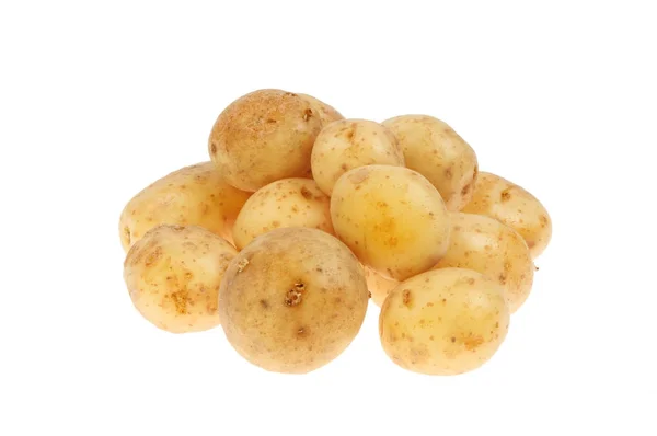 Stapel nieuwe aardappelen — Stockfoto