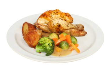 kızarmış tavuk yemeği