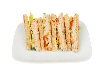 Ton balığı mayonez sandviç