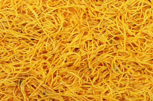 Singapore noodles närbild — Stockfoto
