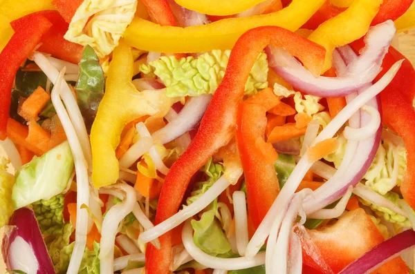 Frityrstekte grønnsaker – stockfoto