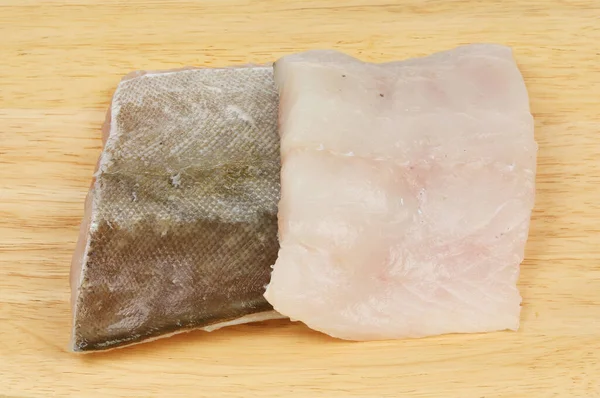 Seelachsfilet — Stockfoto