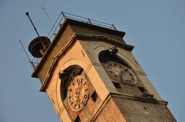 Old Clock Tower Adana Cidade Turquia Adana City Com Torre — Fotografia de Stock