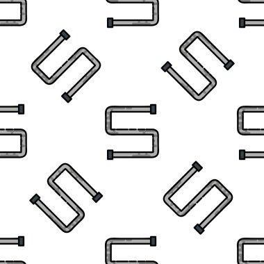 Su boruları düz simgesi desen