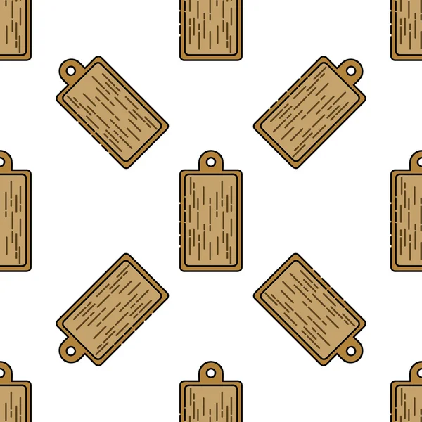 Keuken platte pictogram patroon — Stockvector