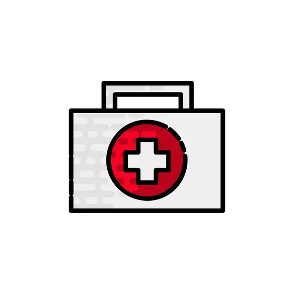 Medical flat icon — Stock Vector