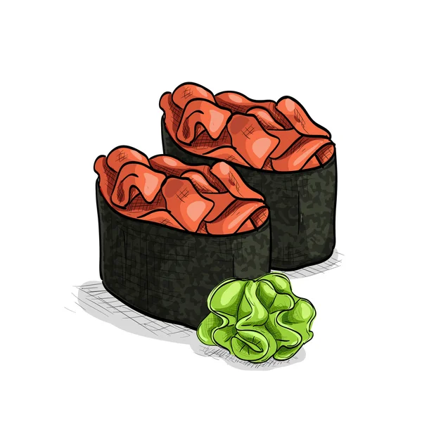 Gunkan baharatlı Sake