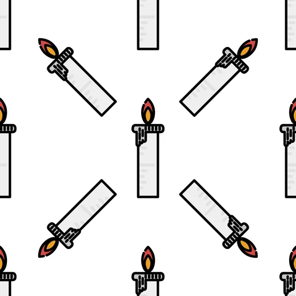 Cristianismo padrão plano — Vetor de Stock