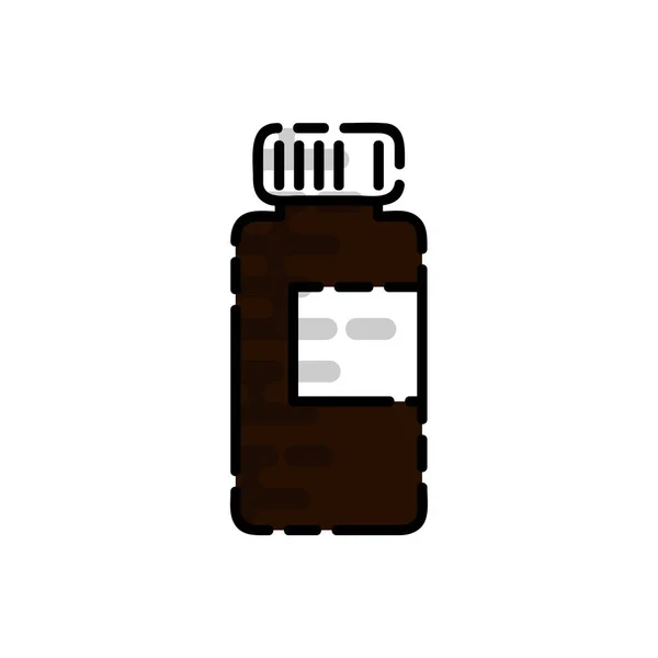 Drugs flat icon — Stock Vector