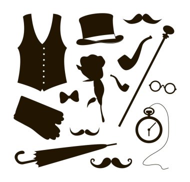 vektör öğeleri kümesi beyler için