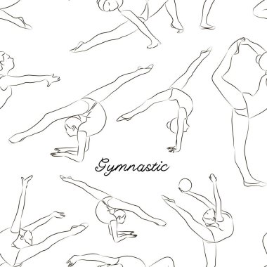 Featured image of post The Best 12 Poses Drawings Gymnastics