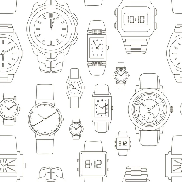 Modèle de montres — Image vectorielle