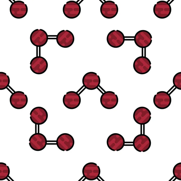 Modèle plat de science — Image vectorielle