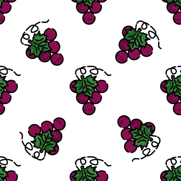 葡萄酒的平整形态 — 图库矢量图片